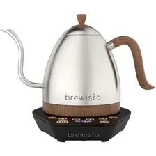 Электрический чайник Brewista Artisan Gooseneck 1л (нержавеющая сталь/дерево)