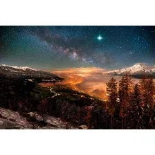 Картина на стекле Stamprint Звездная ночь NT004 (80x120)