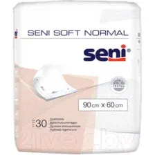 Набор пеленок одноразовых впитывающих Seni Normal Soft 90x60 (30шт)