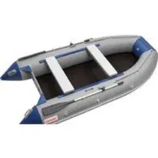 Надувная лодка Roger Boat Hunter 3000 (без киля, серый/синий)