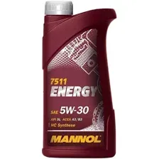 Моторное масло Mannol Energy 5W-30 API SL 1л