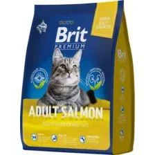 Сухой корм для кошек Brit Premium Cat Adult Salmon 8 кг