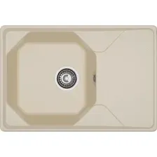 Кухонная мойка GranFest GF-U-740L (кашемир)
