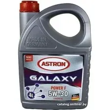 Моторное масло Astron Galaxy Power F 5W-30 4л
