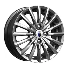 Литой диск K&K Акцент 14x5.5" 4x100мм DIA 60.1мм ЕТ 43мм Дарк платинум