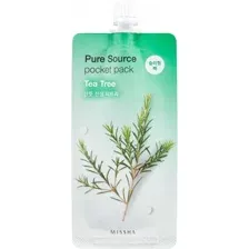 Ночная маска для лица Pure Source Pocket Pack (Tea Tree) (10мл)