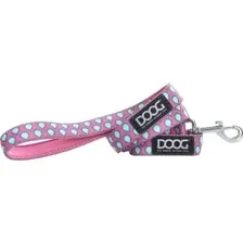 Поводок Doog Luna LEADPTD-L (розовый с каплями)