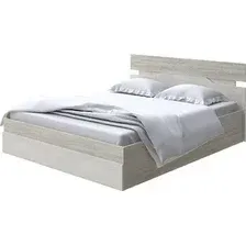 Кровать PROxSON Milton с ПМ 140x200 (ясень шимо светлый/дуб шамони светлый 124)