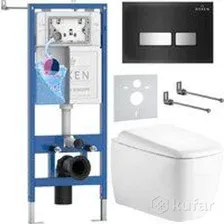 Инсталляция с унитазом подвесным Roxen StounFix Dual Fresh 968525
