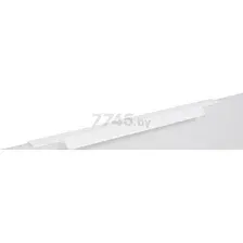 Ручка мебельная торцевая BOYARD Arca RT115W.1/224/400 белый