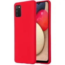 Чехол-накладка Case Cheap Liquid для Galaxy A02s (красный)