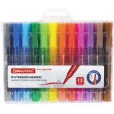Набор маркеров BRAUBERG Multicolor 152121 (12шт)