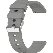 Ремешок для умных часов Bingo Silicone для Amazfit Bip/GTS/GTR 42мм (20мм, серый)