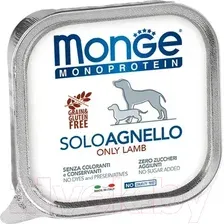 Пресервы Monge Monoprotein с ягненком (150 г)