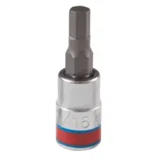 203506S KING TONY Насадка (бита) торцевая 1/4', Hex, 3/16', L = 37 мм