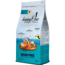 Корм для собак HappyOne Mediterraneum, сухой, беззерновой, для мелких пород, со свежим яйцом и свежей сардиной, 3 кг