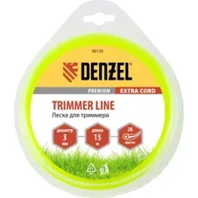 Леска для триммера Denzel 96129