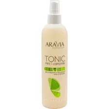 Тоник для рук, ног и тела Aravia Professional, с мятой и ромашкой, 300 мл