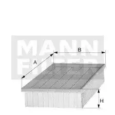 Фильтр воздушный MANN-FILTER C 2453/2