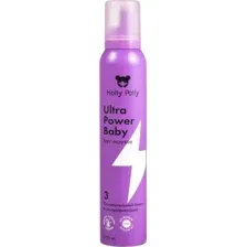 Мусс для волос Holly Polly Ultra Power Baby, Ослепительный Блеск и Ультрафиксация, 200 мл
