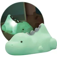 Светильник-ночник Reer Lazy Friends lumilu, Динозаврик, 52223, белый