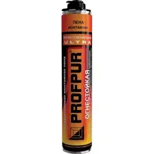 Пена монтажная Profpur Ultra (750мл, огнестойкая)