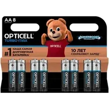 Батарейка Opticell Turbo Max AA (8 шт)
