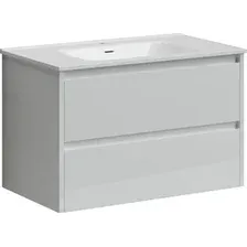 Sancos Тумба под умывальник Libra LB80W (белый глянец)