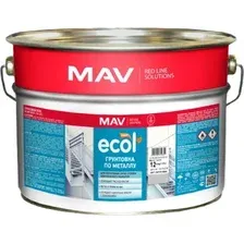 Алкидная грунтовка Ecol ГФ-021 (10 л, светло-серый)