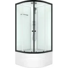 Душевая кабина Domani-Spa Delight Slim 99 High 90x90 DS01DS99HWM00.Gt-Black