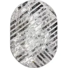Ковер для жилой комнаты Safyun Mariel MR398-MULTY-GREY-OVAL (2x3)