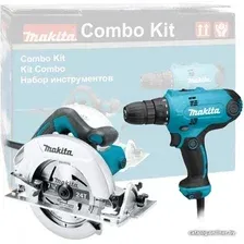 Набор электроинструмента Makita DK0118 (шуруповерт, циркулярная пила)