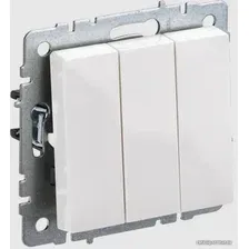 Выключатель IEK Brite ВС10-3-0-БрБ