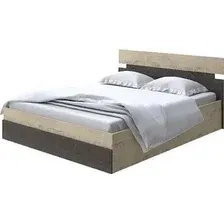 Кровать PROxSON Milton с ПМ 140x200 (бунратти/дуб кантербери)