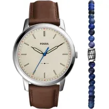 Наручные часы с украшением Fossil Minimalist FS5966SET