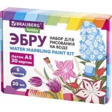 Набор для творчества Brauberg Hobby. Эбру / 665353