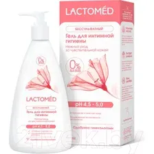 Гель для интимной гигиены Lactomed Нежный уход за чувствительной кожей (200мл)