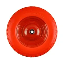 Колесо для тачки 4.00-8 PU (посадка 20x90 мм) ECO WB-P124, Китай