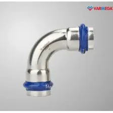 Фитинг Varmega Угольник 90 двухраструбный Inox Press 22x22 VM710002222