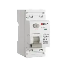 Диф. выключатель (УЗО) ВД-100N 2P 25А 30мА тип A эл-мех 6кА PROXIMA EKF