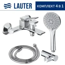 Смеситель Lauter Allure 21CK6618C с лейкой Relexa Daisy 21S10167