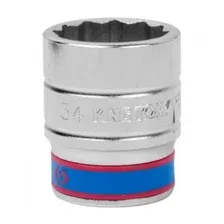 Головка торцевая двенадцатигранная 3/4" 34 мм KING TONY 633034M