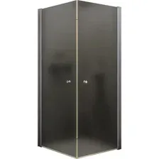 Душевой уголок MaybahGlass MGY-1299-5 (графитовое матовое стекло/хром матовый)