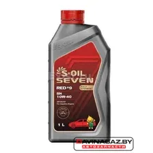 Масло моторное 7 RED #9 SN 10W-40 SN/CF Fully Synthetic 1л пр-во Total Korea S-OIL E107635