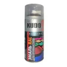 Эмаль аэрозольная для профнастила KUDO RAL 8017 (коричневый) 520 мл, KU-08017R