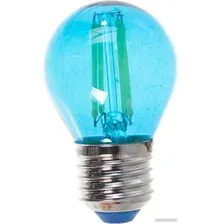 Светодиодная лампочка Uniel E27 5W Air color синий свет UL-00002990