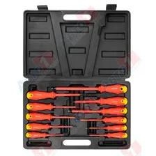 FORCEKRAFT FK-20712 Отвертки диэлектрические, набор 11пр