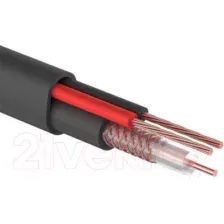 Кабель PROconnect КВК-П-2 2x0.50 Cu/Cu / 01-4214 (200м, черный)