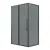 Душевой уголок Grossman Cosmo 130x80x195 120.K33.02.1380.21.10 (черный матовый/тонированное стекло)