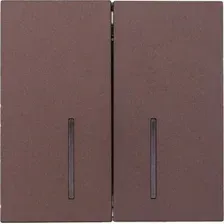 Выключатель Lezard Zima 704-7388-112QC (шоколад)